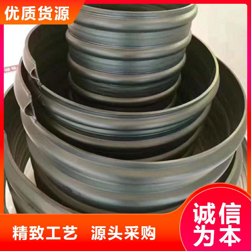 HDPE聚乙烯鋼帶增強纏繞管PE波紋管工廠直銷(圖1)