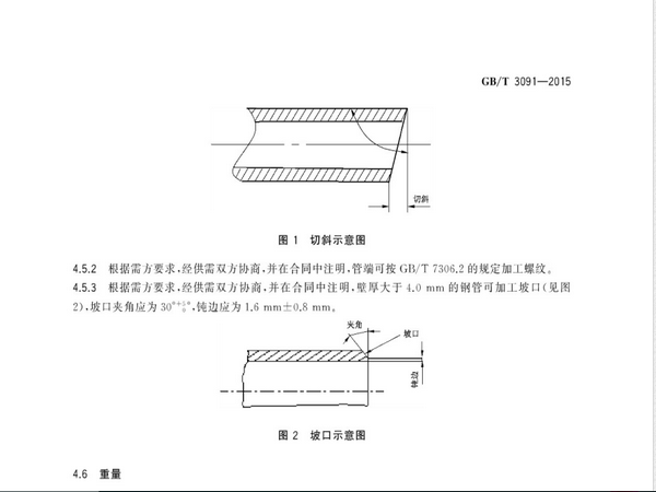 gbt3091-2015焊接鋼管標(biāo)準(zhǔn)解讀(圖3)